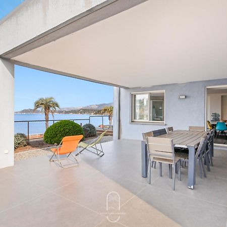 Villa Antoine Appartement Rdj Vue Mer Clim Wifi Parking Plage 50M La Garonne Le Pradet Εξωτερικό φωτογραφία