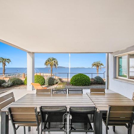 Villa Antoine Appartement Rdj Vue Mer Clim Wifi Parking Plage 50M La Garonne Le Pradet Εξωτερικό φωτογραφία
