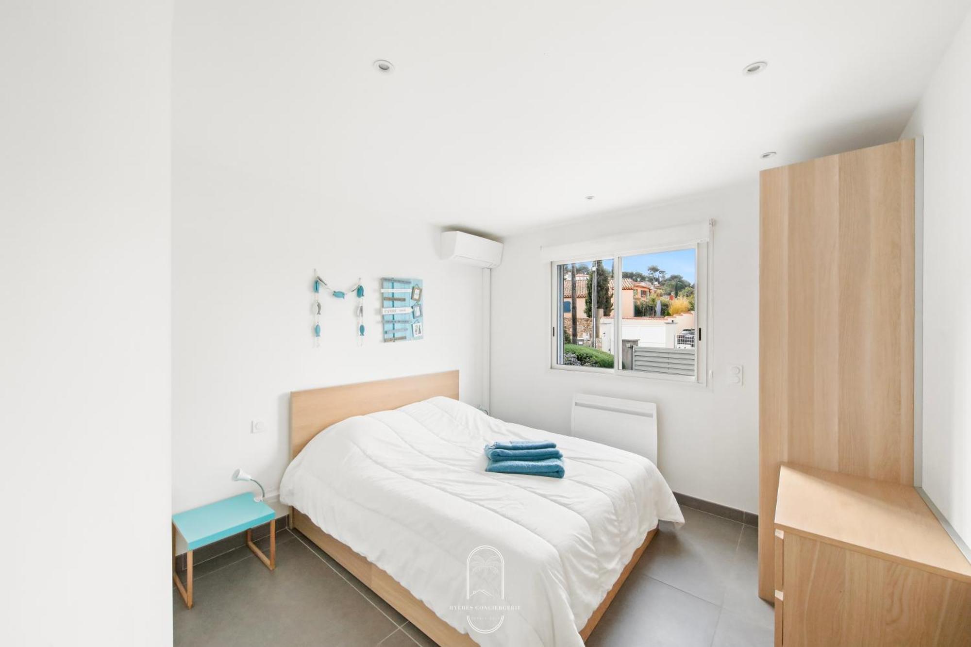 Villa Antoine Appartement Rdj Vue Mer Clim Wifi Parking Plage 50M La Garonne Le Pradet Εξωτερικό φωτογραφία